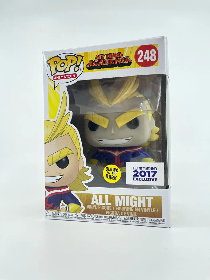 POP Figure: My Hero Academia #0248 - All Might (Glow) (2017 Funimation)