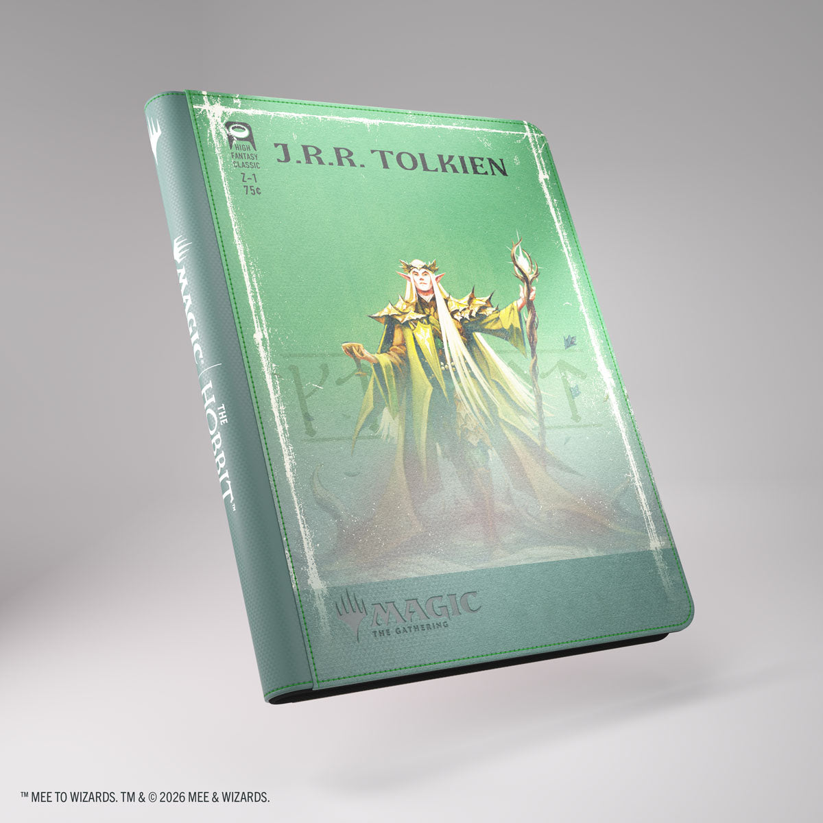 GameGenic: Zip-Up Album 18-Pocket - MTG: The Hobbit - Thranduil the Elvenking/The Mountain-king