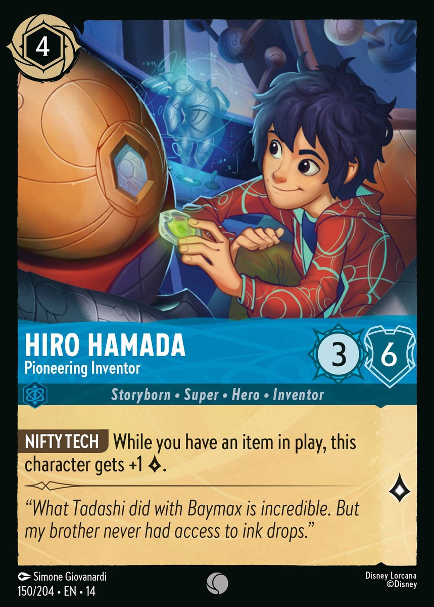 Hiro Hamada - Pioneering Inventor (150/204 - Hyperia City) Common