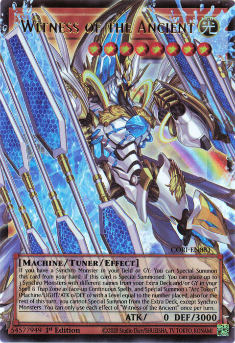 Witness of the Ancient (Extended Art) (CORI-EN081)