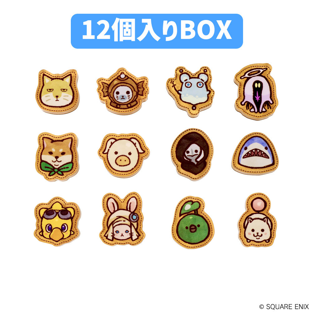 Final Fantasy XIV: Doodle Minions Acrylic Magnet Vol.2: 1Box (12pcs)