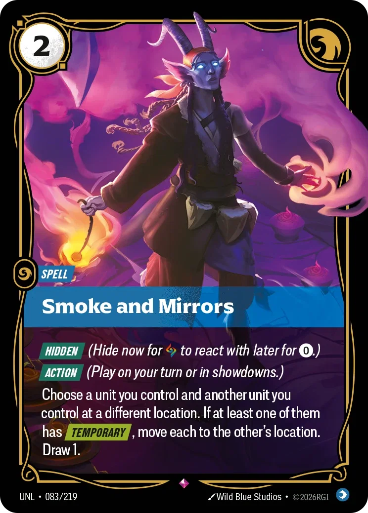 Smoke and Mirrors - 083/219 (UNL) Rare