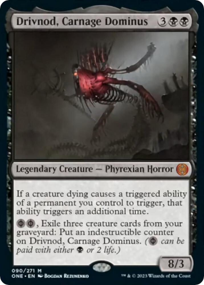Drivnod, Carnage Dominus (ONE-M) Damaged