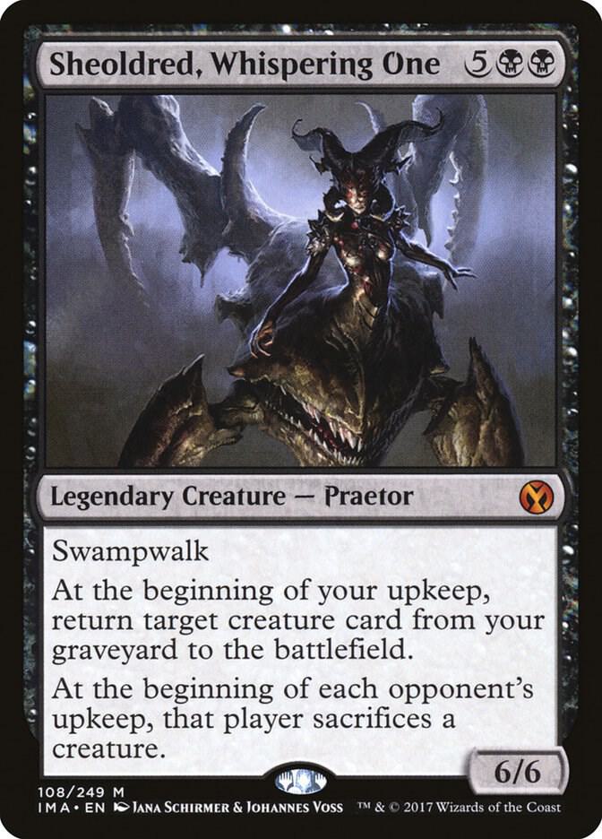 Sheoldred, Whispering One (IMA-M) Damaged