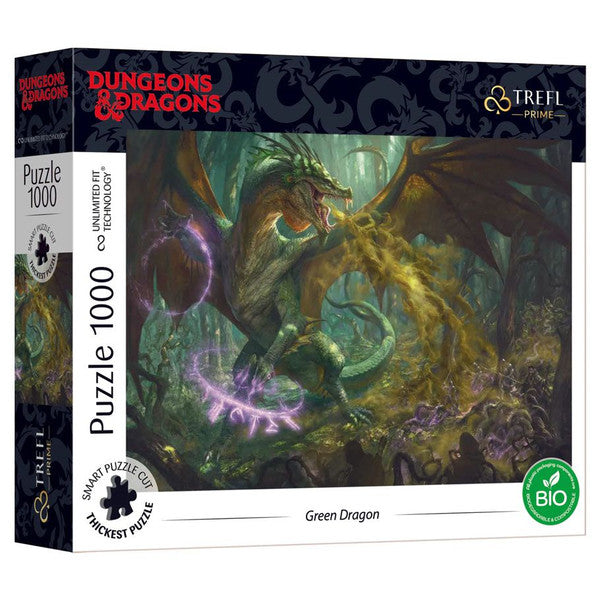 Puzzle: D&D - The Hunt for the Green Dragon 1000 Piece