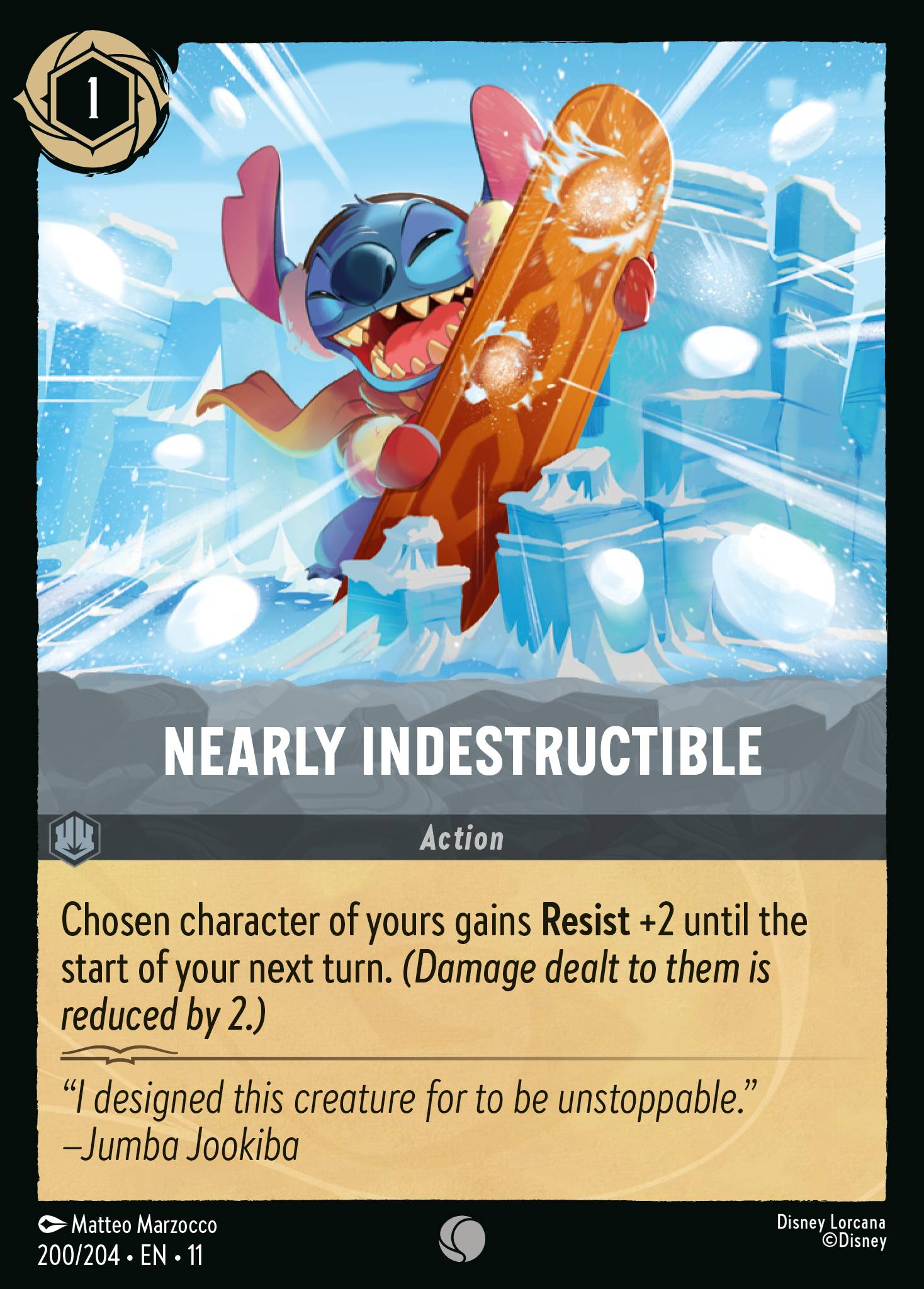 Nearly Indestructible (200/204 - Winterspell) Common