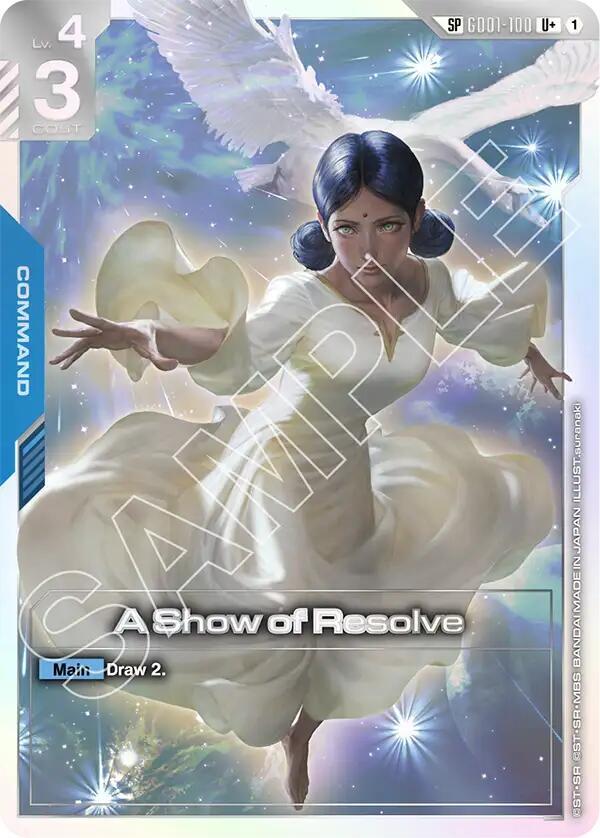 A Show of Resolve SP (GD03-100 U+)