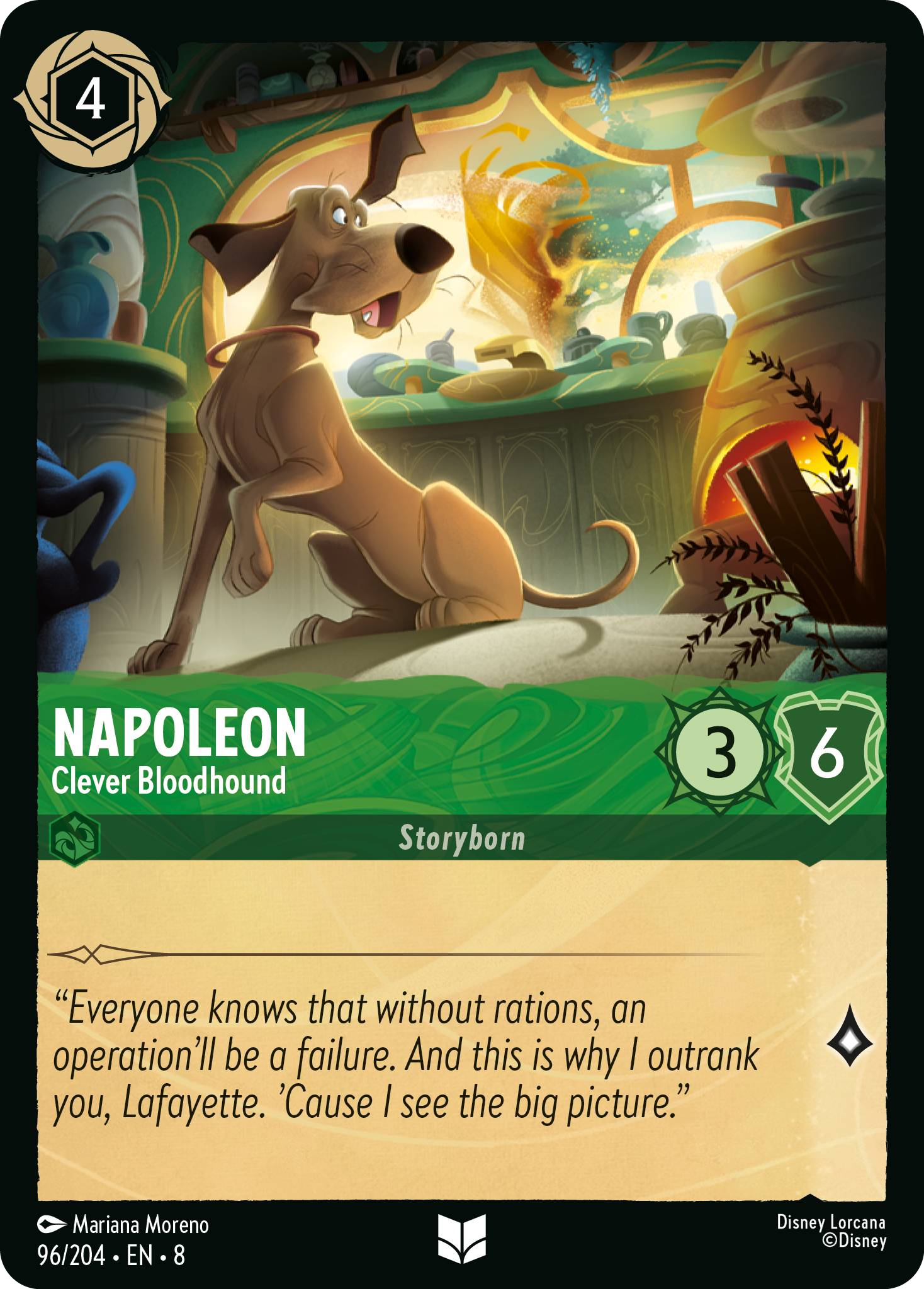 Napoleon - Clever Bloodhound (Reign of Jafar - 096/204 ) Uncommon