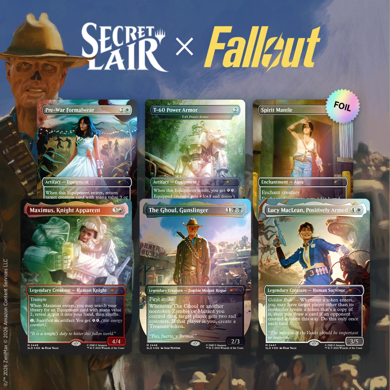 マジック：ザ・ギャザリング MTG SLD x Fallout: Beyond Vault 33 Foil Secret Lair x Fallout®: Beyond Vault 33 Foil Edition​ | Secret Lair