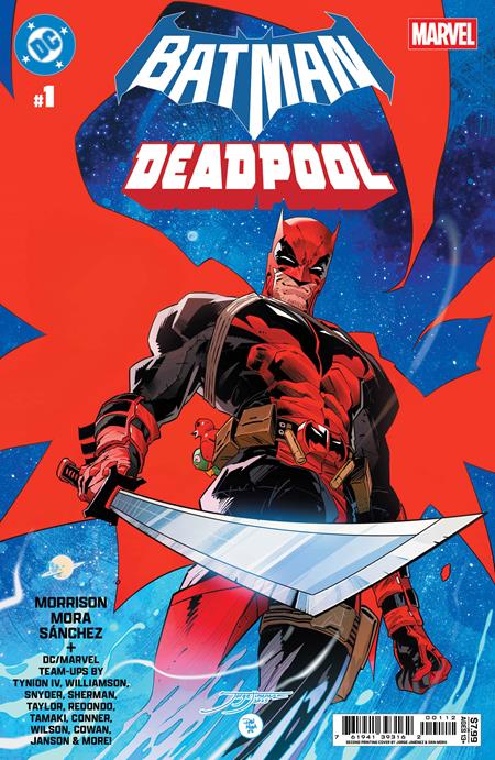 DC MARVEL BATMAN DEADPOOL #1 (ONE SHOT) Second Printing Cvr A Jorge Jimenez & Dan Mora