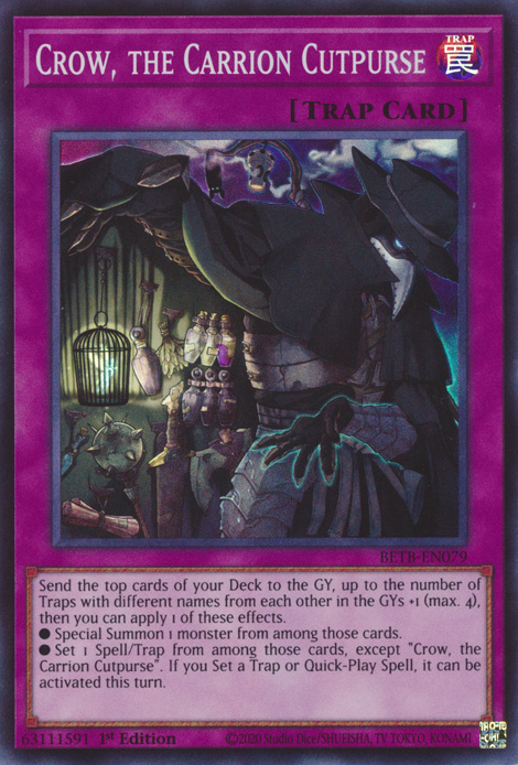 Crow, the Carrion Cutpurse (BETB-EN079)