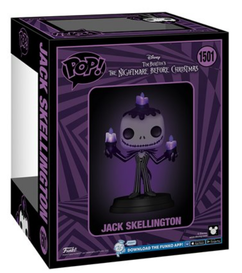 POP Figure Super: Disney The Nightmare Before Christmas #1501- Jack Skellington Halloween Light-Up