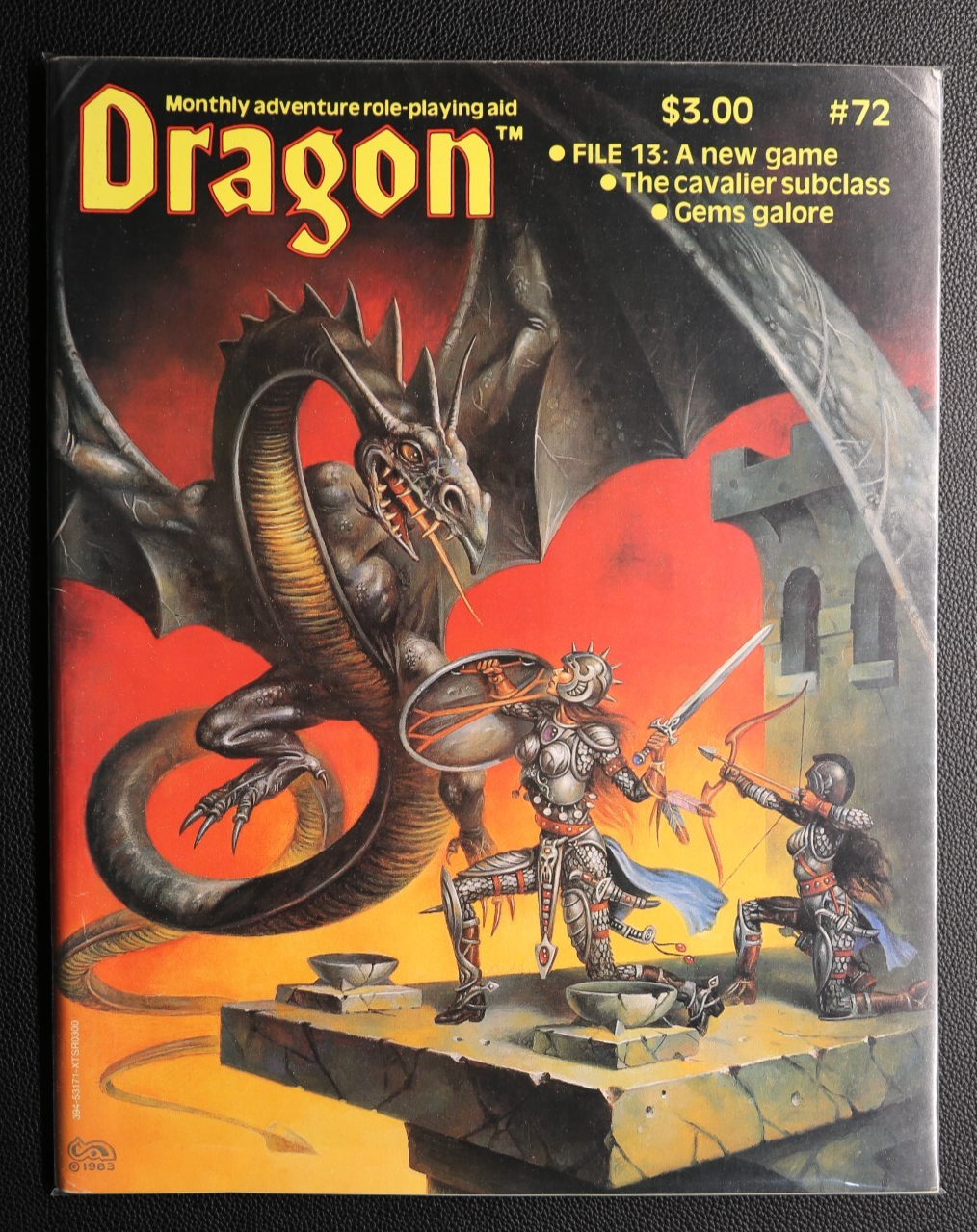 Dragon Magazine #72 (USED) "File 13" game. Cavalier subclass.