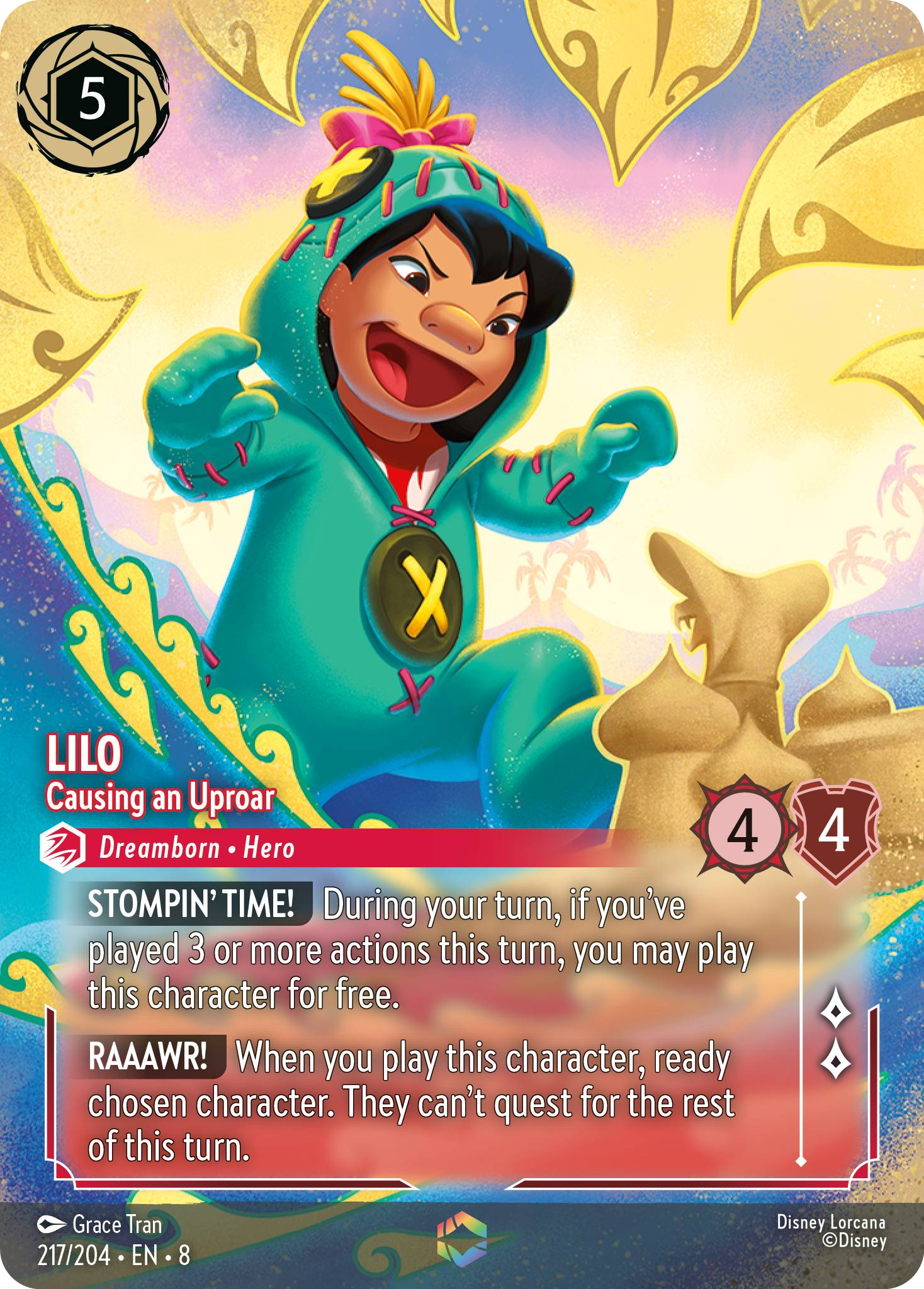 Lilo - Causing an Uproar (Reign of Jafar - 217/204 ) Enchanted