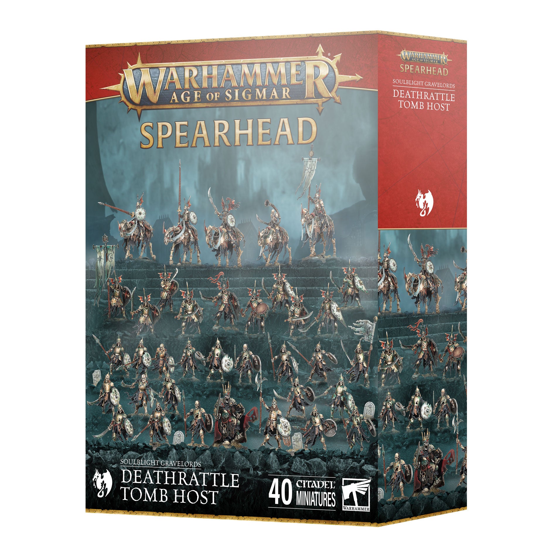 Age of Sigmar: Soulblight Gravelords - Spearhead: Deathrattle Tomb Host