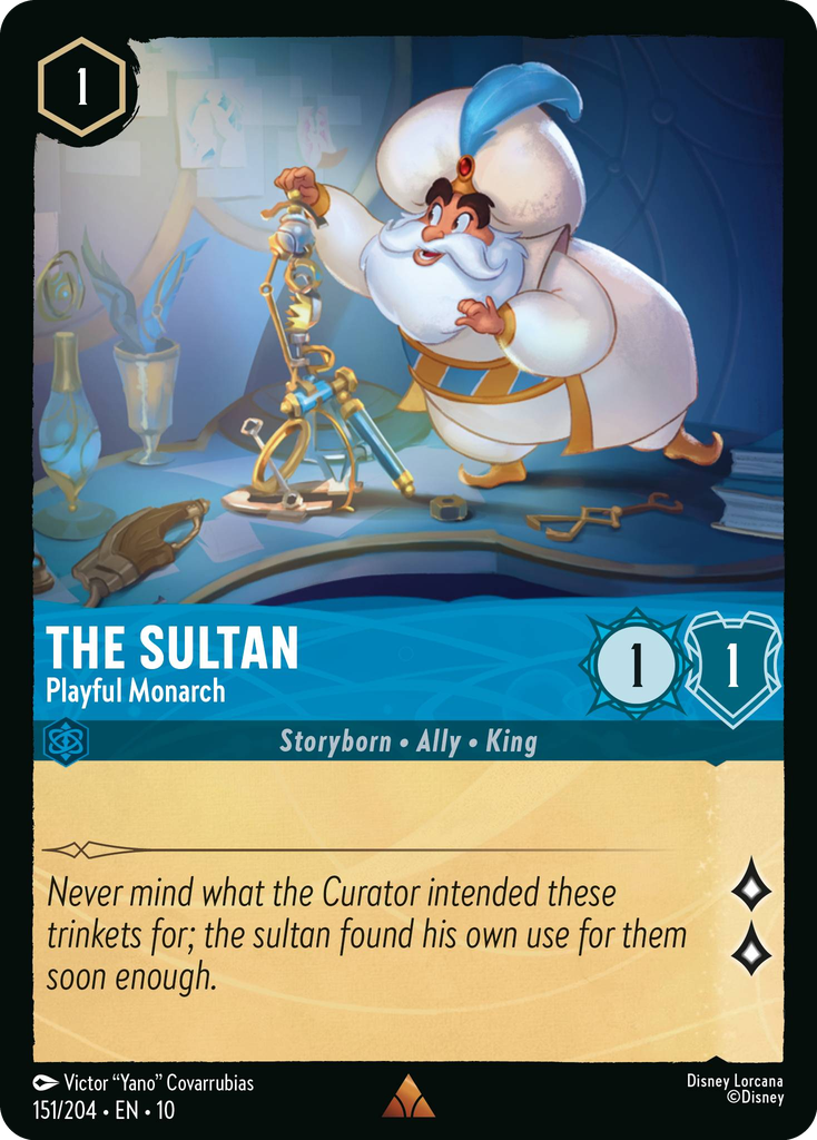 The Sultan - Playful Monarch (151/204 - Whispers in the Well) Rare