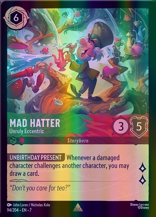 Mad Hatter - Unruly Eccentric (Archazia's Island - 094/204) Rare