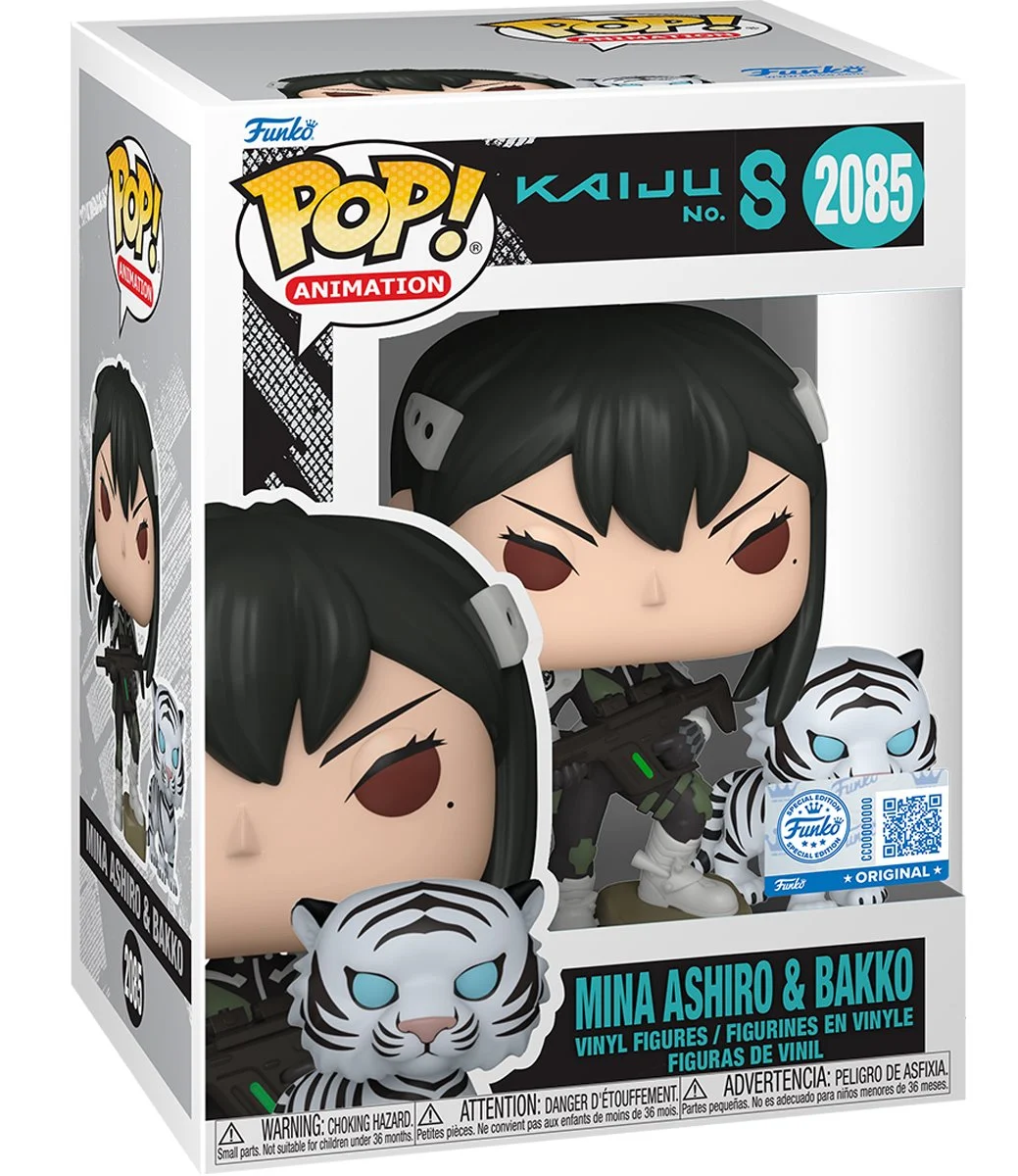 POP Figure: Kaiju No. 8 #2085 - Mina Ashiro & Bakko (EE)