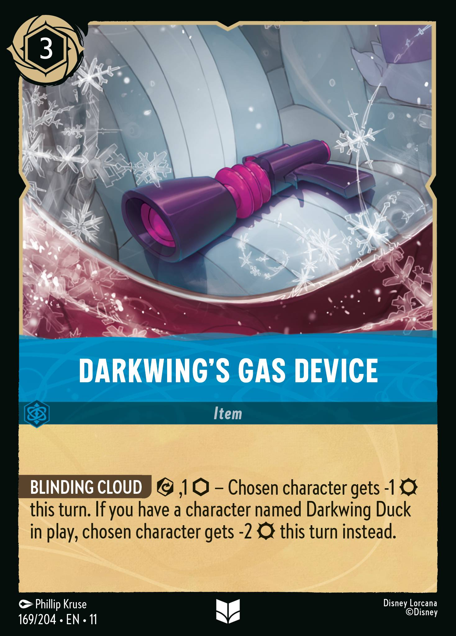 Darkwing's Gas Device (169/204 - Winterspell) Uncommon