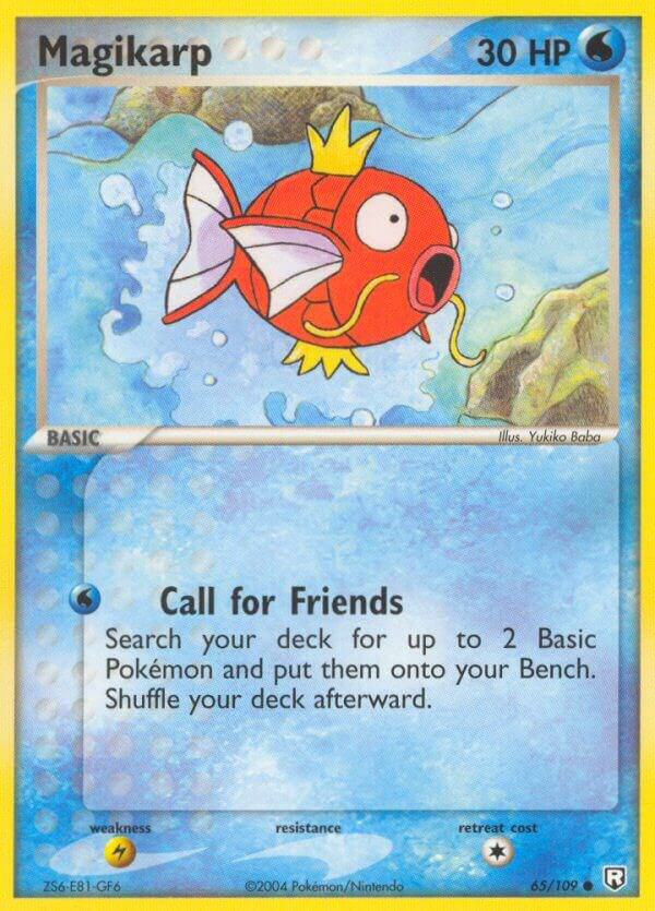 Magikarp - 65/109 (RR) Common - Near Mint