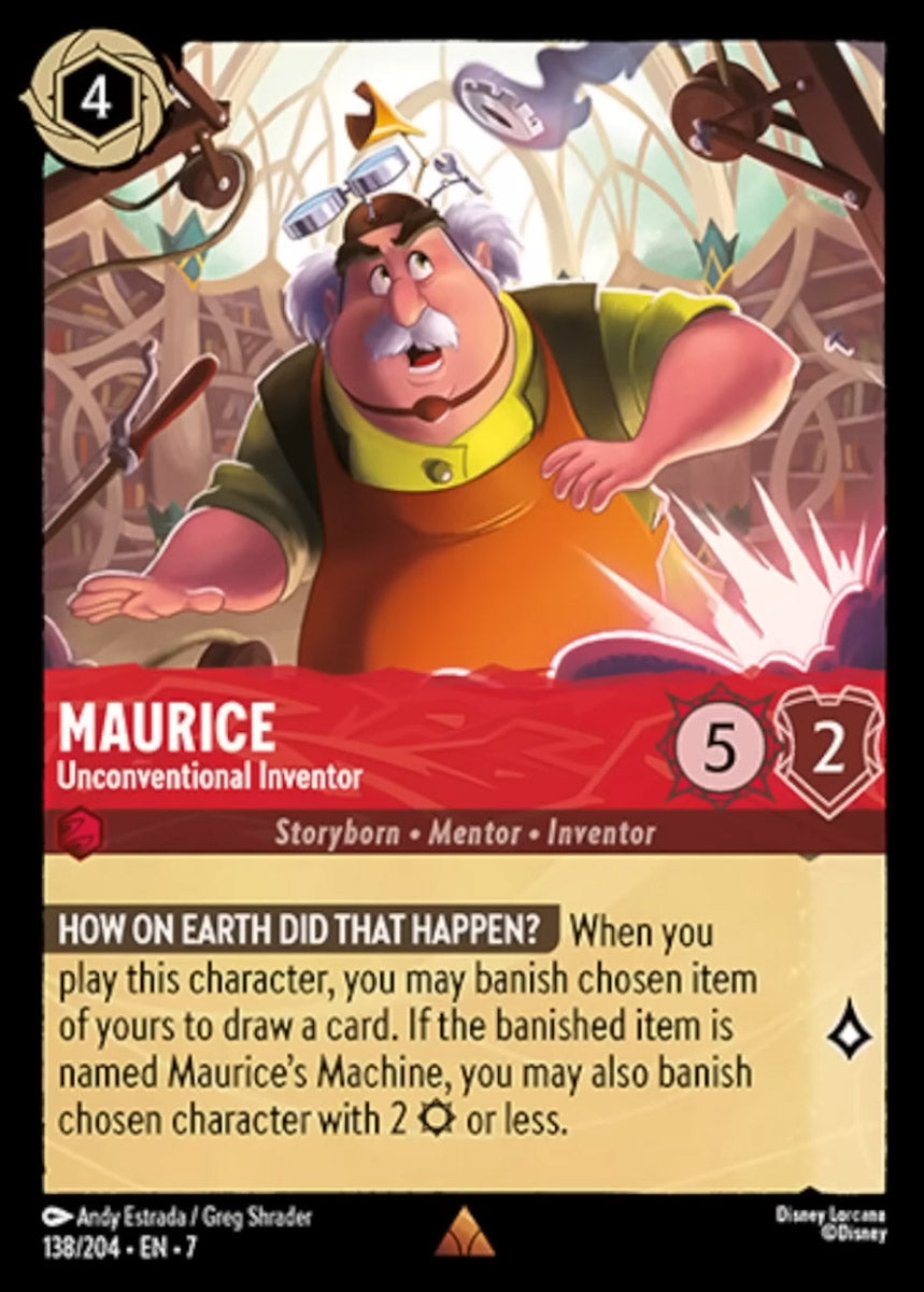 Maurice - Unconventional Inventor (Archazia's Island - 138/204) Rare