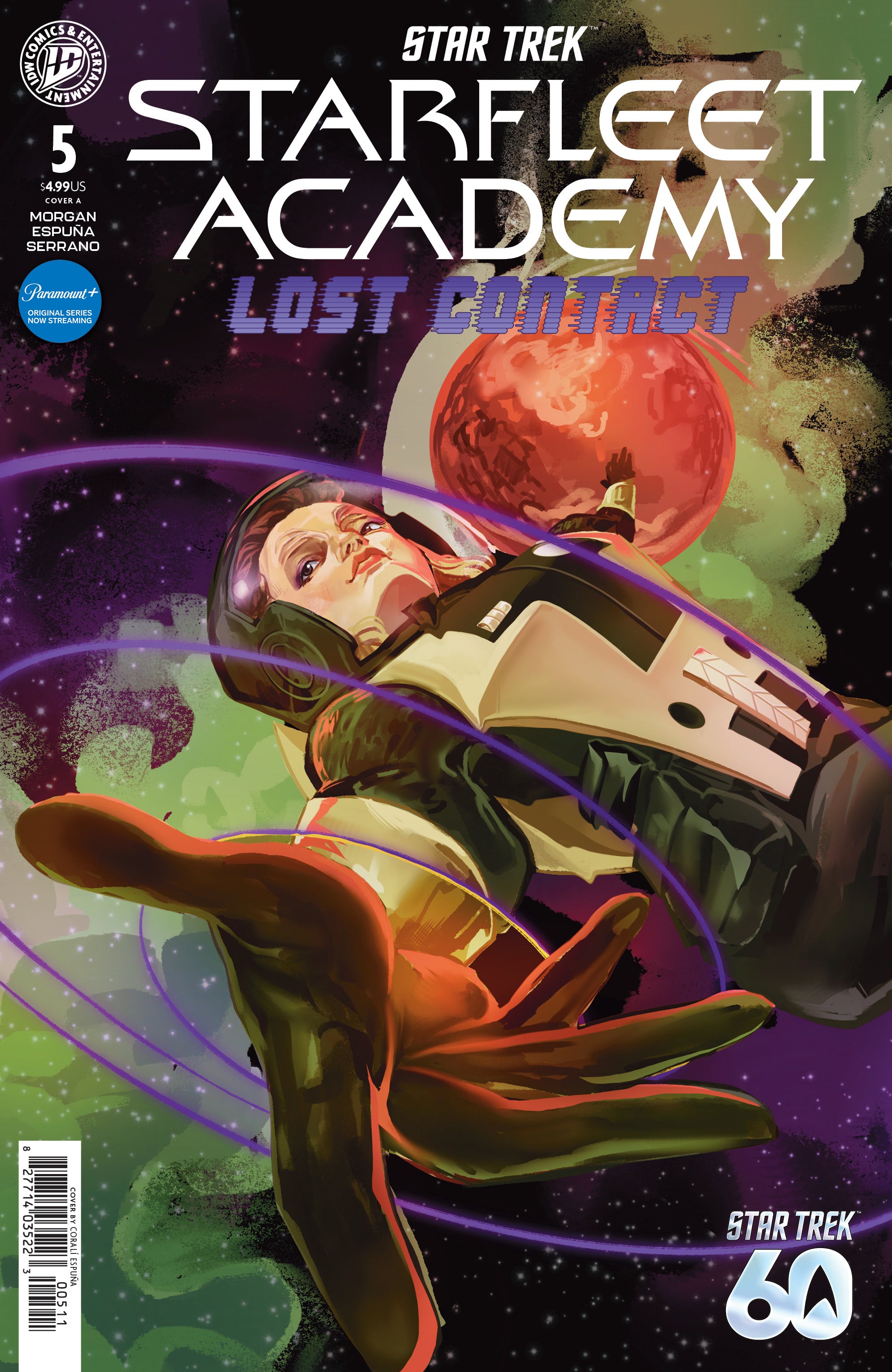 Star Trek: Starfleet Academy--Lost Contact #5 Cover A (Espu?±a)