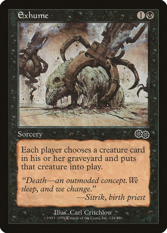 Exhume (USG-C) Moderate Play