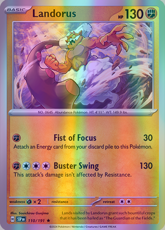 Landorus - 110/191 (SSP) Rare