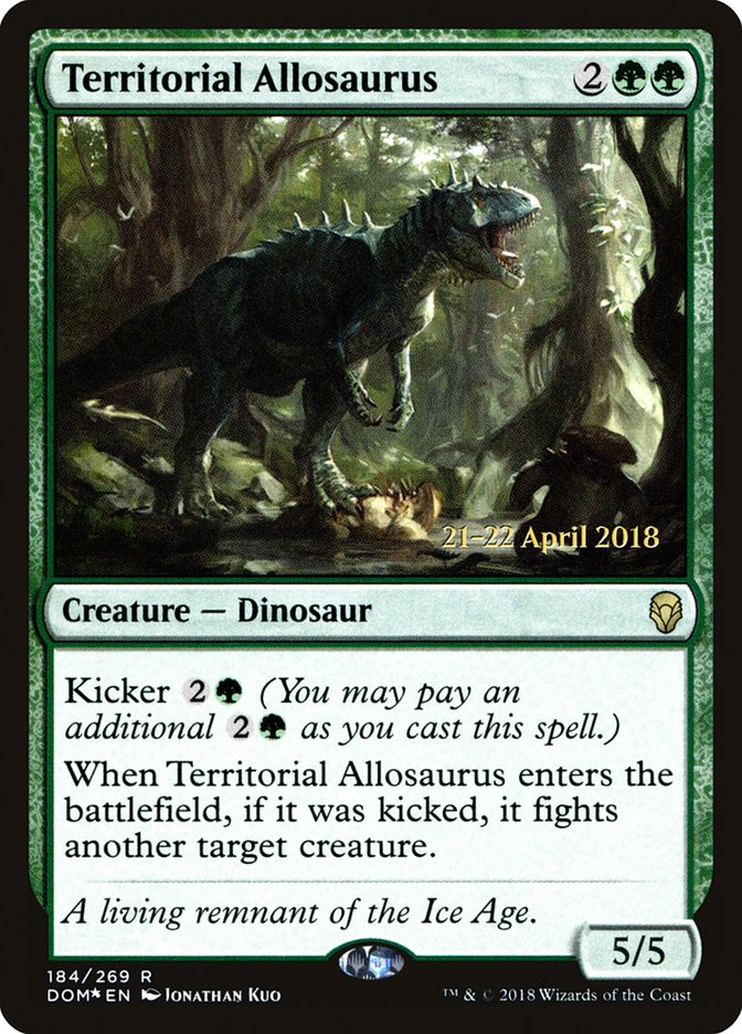 Territorial Allosaurus (DOM-R-PRE)