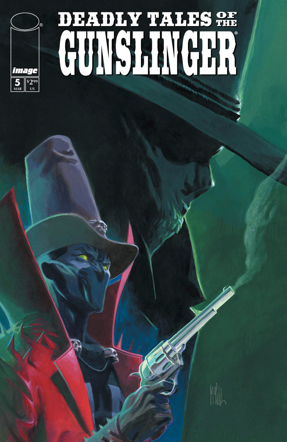 DEADLY TALES OF THE GUNSLINGER SPAWN #5 CVR A MARCO FAILLA