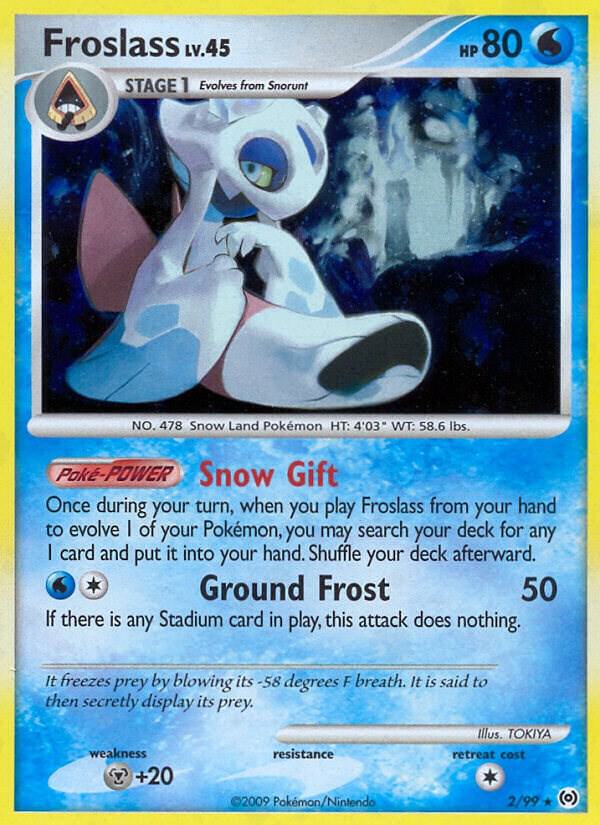 Froslass Lv. 45 (96/99) (AR) Light Play Holofoil