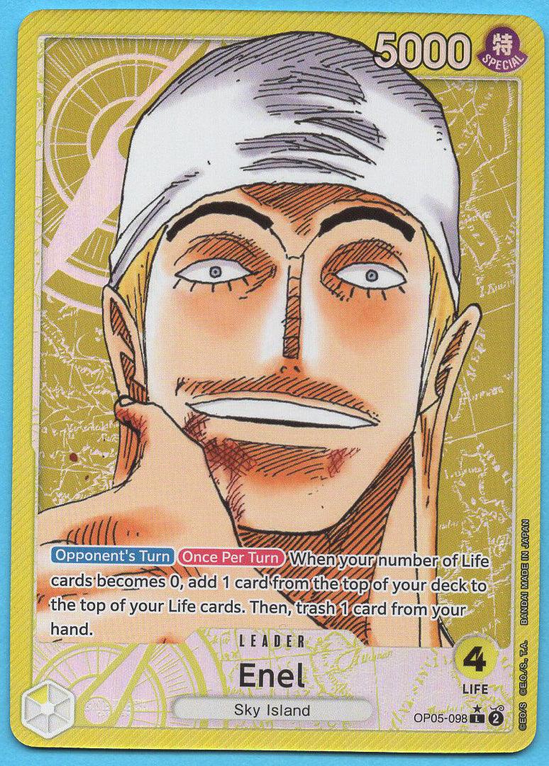Enel (OP15-058) - Adventure on Kami's Island (OP15-EB04)