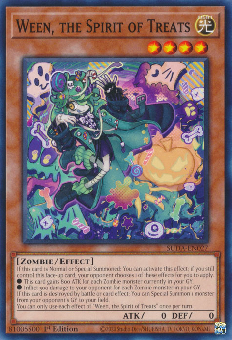 Ween, the Spirit of Treats (SUDA-EN027) Common - Near Mint 1st Edition