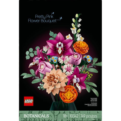 Lego: Botanicals - Pretty Pink Flower Bouquet (10342)