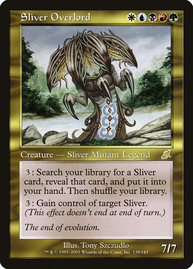 Sliver Overlord (SCG-R) Damaged