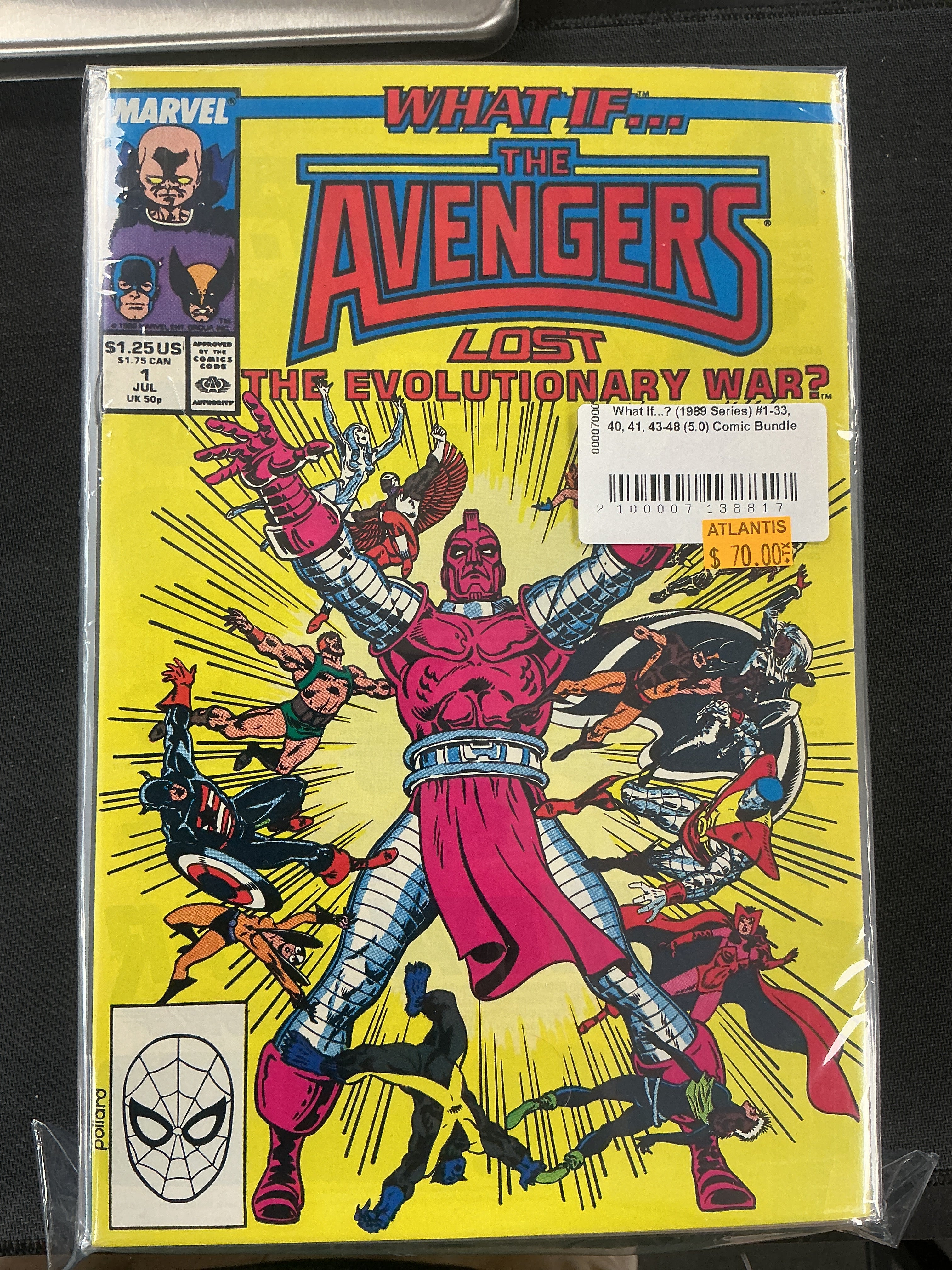 What If...? (1989 Series) #1-33, 40, 41, 43-48 (5.0) Comic Bundle
