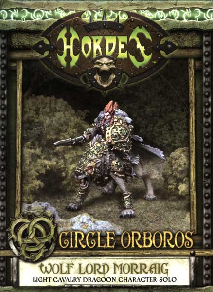 Hordes: Circle - Wolf Lord Morraig, Character Solo (2 Metal)