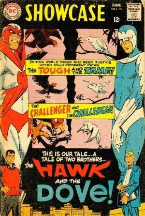 SHOWCASE (1956 Series) #75 (3.0) 1st App of Hawk and Dove