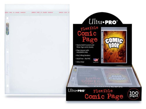 Ultra-PRO: Flexible Comic Storage Pages (100)
