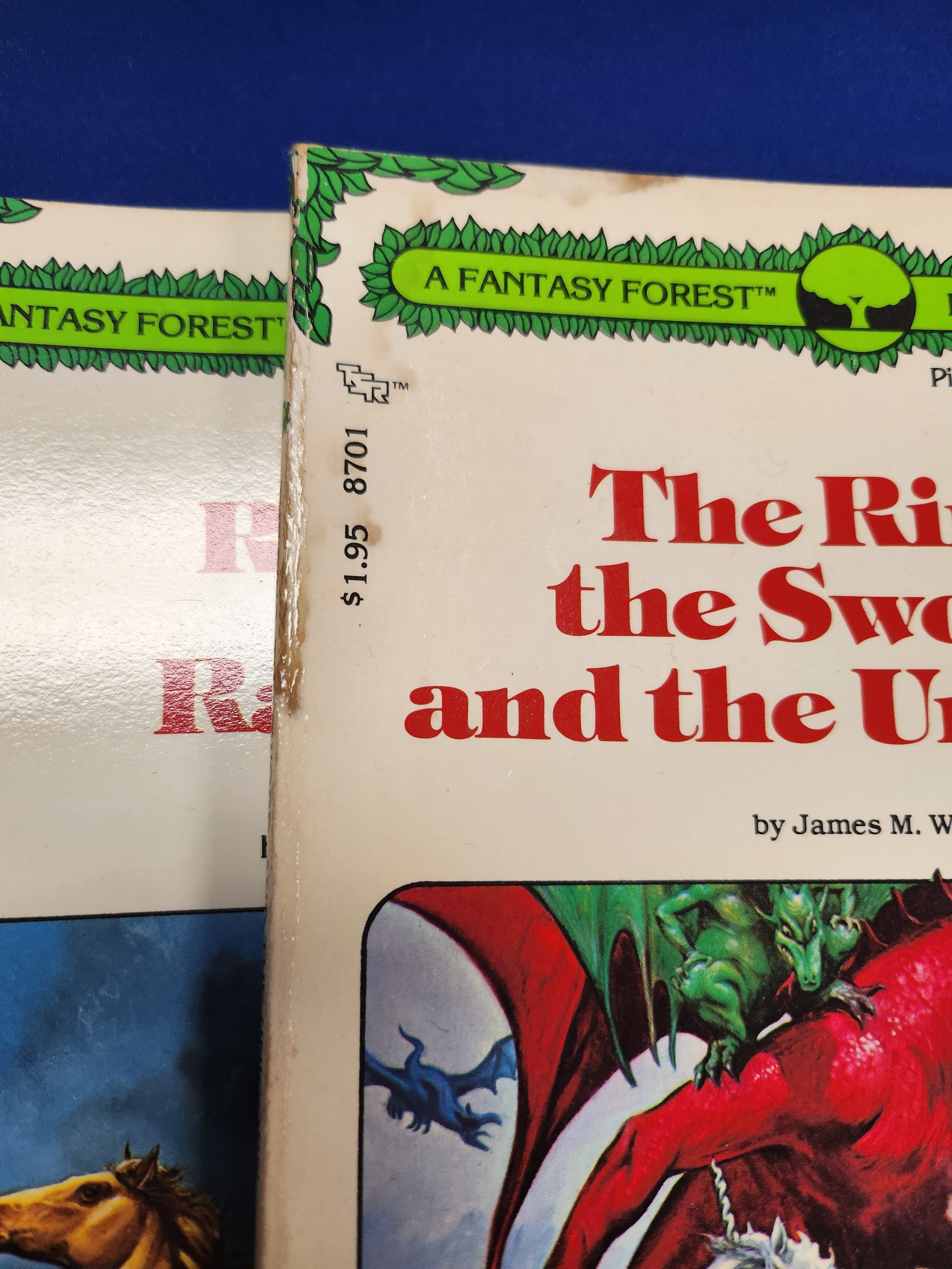 A Fantasy Forest Book (1983) Pick A Path to Adventure Lot (Vol. 1-2, 4-6) (USED)