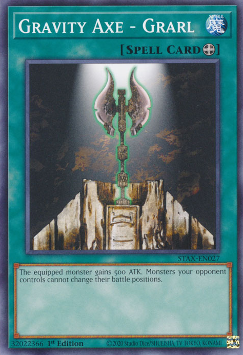 Gravity Axe - Grarl (STAX-EN027) Common - Near Mint 1st Edition