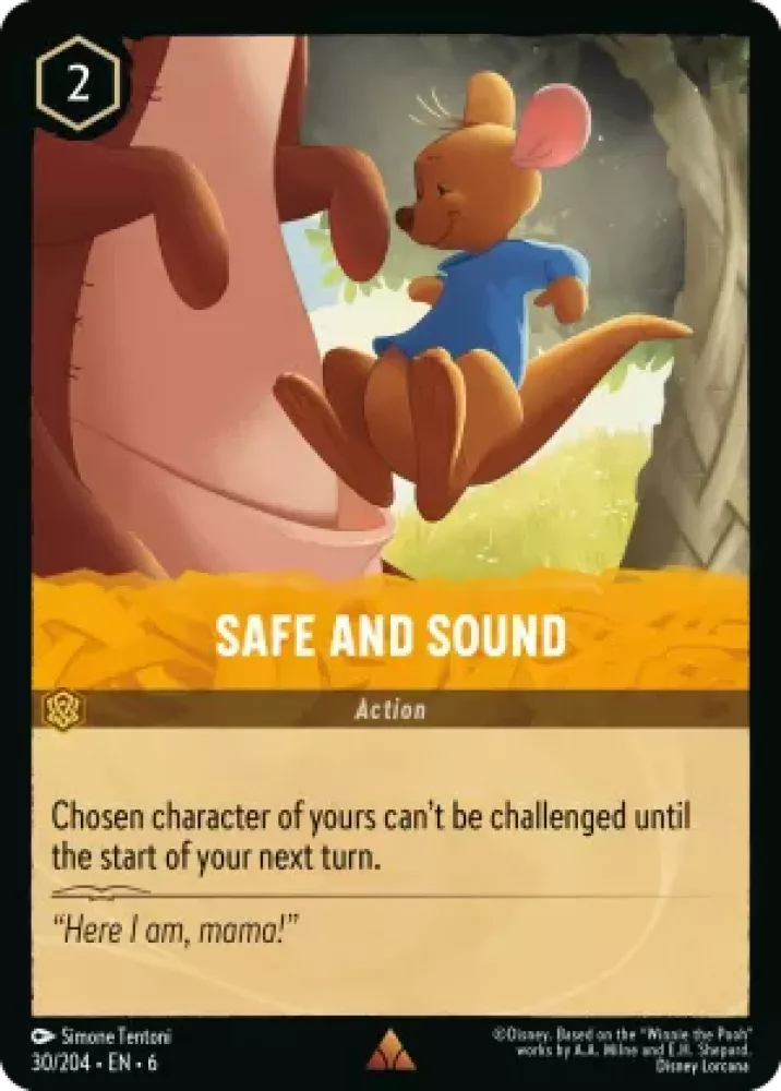 Safe and Sound (Azurite Sea 030/204) Rare - Near Mint