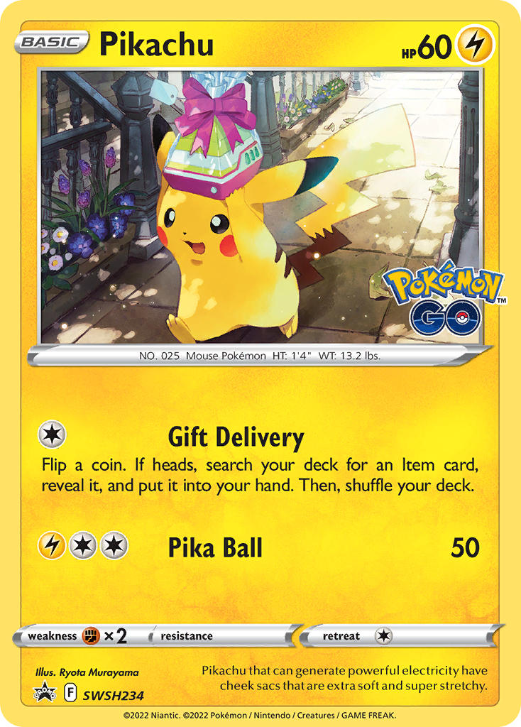 Pikachu - SWSH234 (SWSH:PR) Promo - Near Mint Holofoil