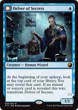 Delver of Secrets (V17-R)