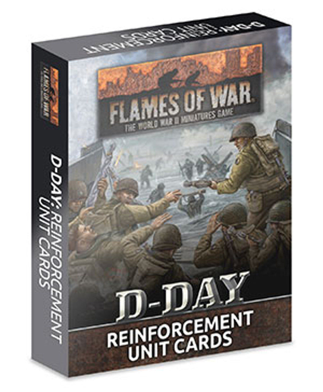 Flames of War: WWII: Unit and Command Cards (FW257U) - D-Day Reinforcments