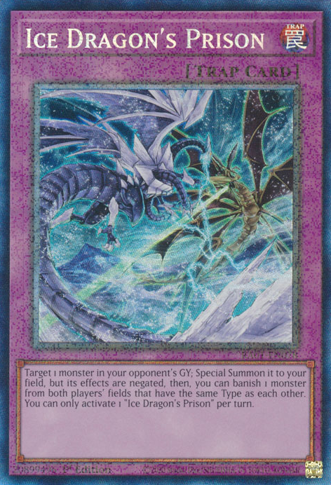 Ice Dragon's Prison (RA01-EN078) Prismatic Collector’s Rare - Near Mint 1st Edition