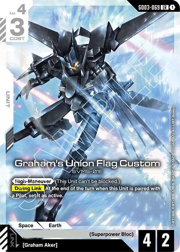 Graham's Union Flag Custom - GD03-069 (GD03) - Near Mint (LR)