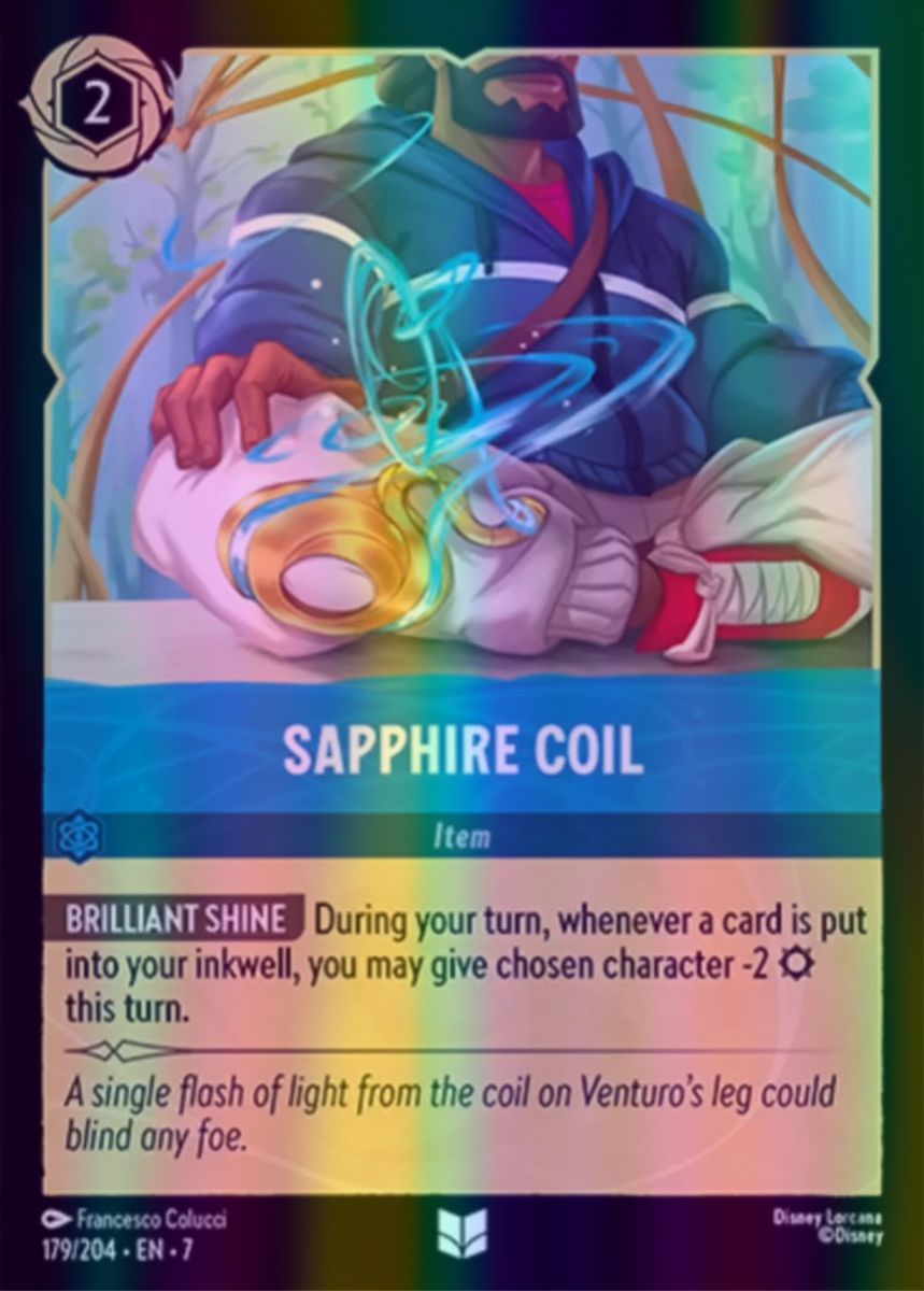 Sapphire Coil (Archazia's Island - 179/204) Uncommon