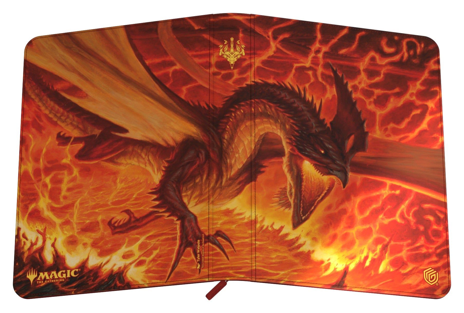 Ultimate Guard: Zipfolio 360 18-Pocket XenoSkin - MTG: Dragonstorm - Magmatic Hellkite