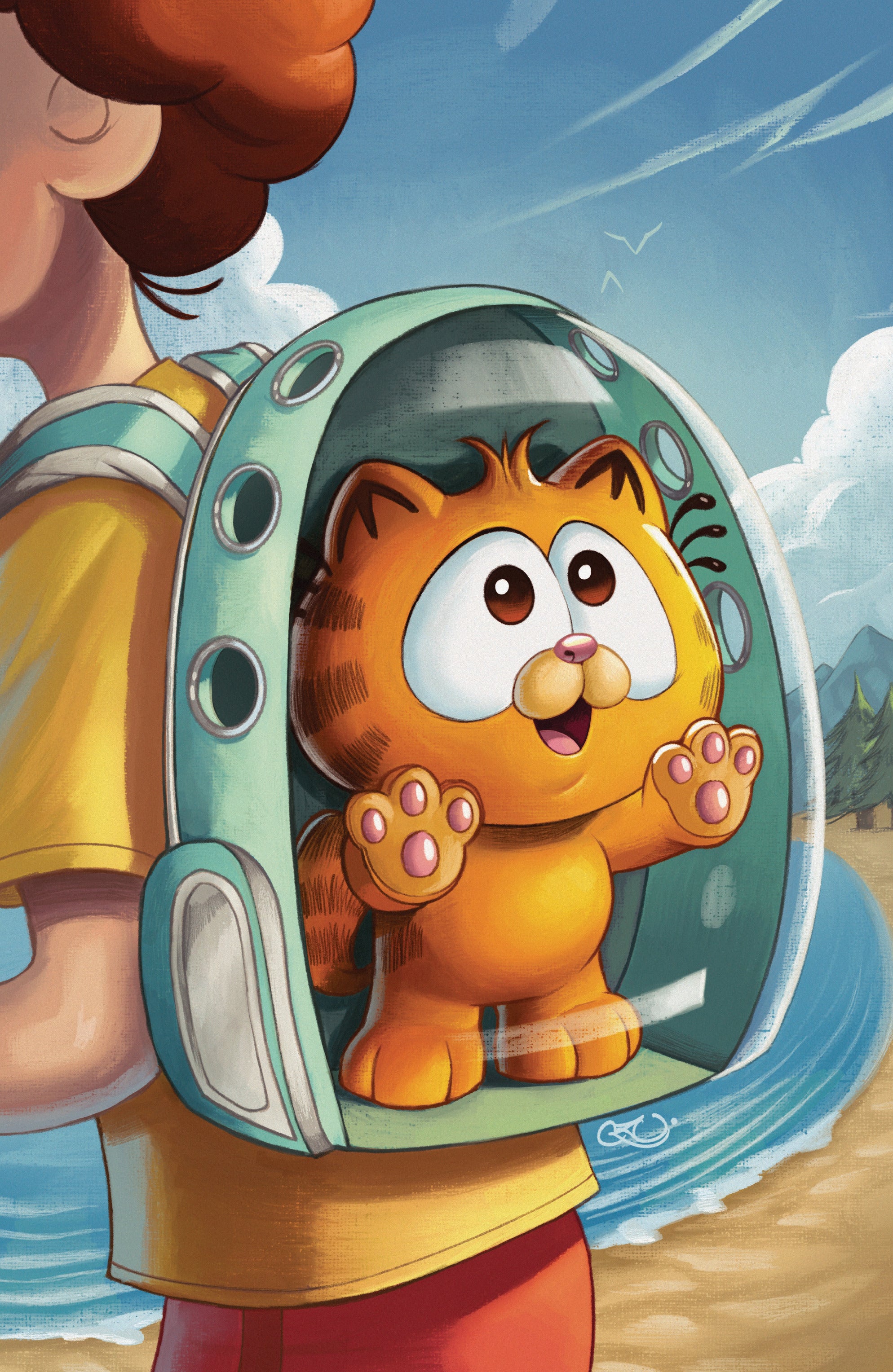 Baby Garfield #3 C 1:5 INCV (Full Art, Zullo-Uminga)